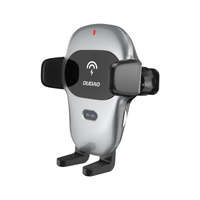 Dudao suport auto cu încărcător wireless Qi integrat 15W gri (F20xs)