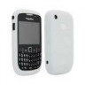 Husa Acoperă carcasa BLACKBERRY 8520 Curve Sylikon alb