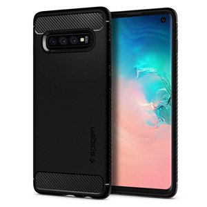 Husa SPIGEN Galaxy S10 Galaxy S10 Rugged Armor Samsung Black Case