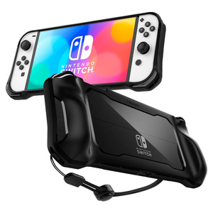 Spigen Rugged Armor Nintendo Switch Oled MATTE Negru