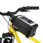 Wozinsky Husă de bicicletă cu cadru pentru telefon de până la 6,5 inch 1,5L negru (WBB2BK)