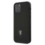 Case FERRARI Apple iPhone 12 12 Pro 6.1 Off Track Perforated FEOGOHCP12MBK Black Hardcase