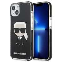 Husa KARL LAGERFELD Apple iPhone 13 Mini Iconik Karl Karl Black Hardcase