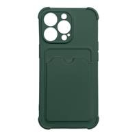Card Armor Case husa capacul pentru Xiaomi Redmi 10X 4G / Xiaomi Redmi Notă 9 card portofel silikonou blindat husa Air Bag verde