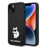 Husa Karl Lagerfeld iPhone 14 Plus 6.7" hardcase negru/negru silicon Choupette
