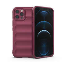 Mag Case husa iPhone ic Shield to 12 Pro capac blindat flexibil burgundy