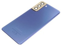 Capacul bateriei SAMSUNG Galaxy S21 Albastru Phantom Violet Grad B