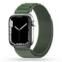 Strap Apple Watch Tech-protect Nylon Pro 4 / 5 / 6 / 6 / 7 / 7 / 8 / Se / Ultra (42 / 44 / 45 / 49 Mm) Verde militar