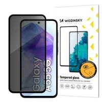 Sticlă de confidențialitate Wozinsky Sticlă temperată pentru Samsung Galaxy A26 cu filtru de confidențialitate anti-spion