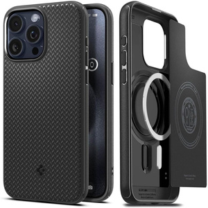 Husa Spigen Mag Armor iPhone MATTE 14 Pro Black