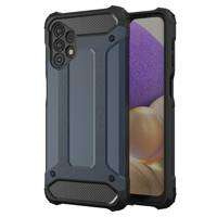 Husa Hybrid Armor hărțuit hibrid husa husă Samsung Galaxy A73 albastru Case
