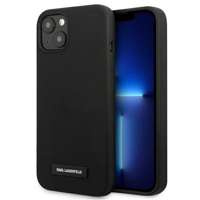 Husa KARL LAGERFELD Apple iPhone  13 Plăcuță de silicon negru tarecase