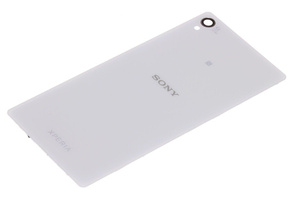 Original SONY Xperia Z3 Ușa bateriei SONY Xperia Z3 WHITE Grad A