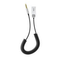 Baseus BA01 USB Wireless Bluetooth 5.0 AUX adapter jack cable black (CABA01-01)