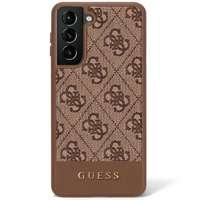 Husacase Guess GUHCS23MG4GLBR S23 Plus S916 maro/maro tare 4G Stripe Collection