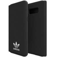 Case Adidas OR Booklet BASIC Sam S8+ G955 negru / negru 28207