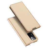 Dux Ducis Skin Pro Husa Cover Flip Cover pentru Xiaomi Redmi Note 11 / 11T 5G / Poco M4 Pro 5G gold