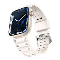 Strap strap Apple Watch Curea Triple Protection Ultra, SE, 8, 7, 7, 6, 5, 4, 3, 2, 1 (49, 45, 44, 42 mm) brățară cu bandă bej