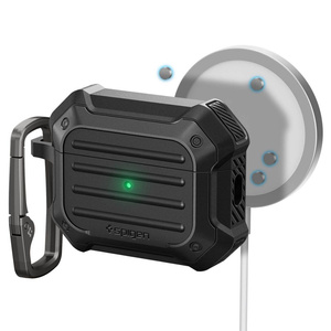 Husa Spigen Tough Armor Mag MagSafe Apple Airpods Pro 1 / 2 Negru Case