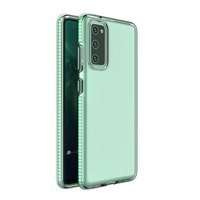 Primăvară Case husă din gel husa cu ramă colorată pentru Samsung Galaxy A72 4G mentă