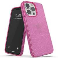 Adidas OR de protecție iPhone 13 Pro / 13 6.1" Clear Case Glitter roz / roz 47121
