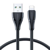 cablu Joyroom USB - Lightning 2.4A Surpass Series 1.2 m negru (S-UL012A11)