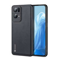 Dux Ducis Fino husa nylo nylo acoperit capacnoum material Oppo Reno7 Pro 5G negru