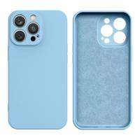 case husanou Silicon Samsung Galaxy A34 5G Samsung Galaxy A34 5G siliko acoperi albastru deschis