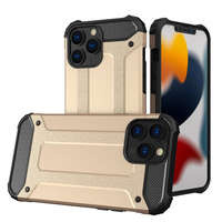 Hibrid Armor hibrid blindat husa hărtie de protecție iPhone 13 Pro aurie