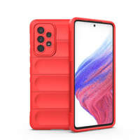 Mag Case husa ic Shield pentru Samsung Galaxy A53 A53 5G Capac flexibil blindat roșu