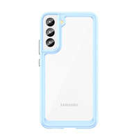 Outer Space Case husa pentru Samsung Galaxy S22+ (S22 Plus) carcasă rigidă cu ramă de gel albastru