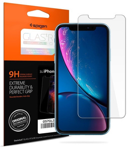 Husa SPIGEN Ultra Hybrid Apple iPhone  XR Clear + Glass SPIGEN Case