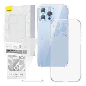 Kit de protecție Baseus Corning transparent husa și folie sticla pentru iPhone 13 Pro Max