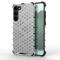 Husa Husa Fagure de miere pentru Samsung Galaxy S23+ Capac hibrid blindat transparent Case