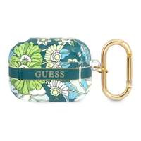 Husa GUESS Apple AirPods Pro Cover Flower Strap Collection Verde Case