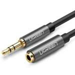 UGREEN Audio Extender Cablu AUX Jack 3.5 mm 1m Gri