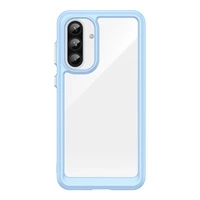 Husă pentru spațiul cosmic pentru husă Samsung Galaxy A36 cu cadru flexibil - albastru