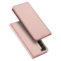 husa Dux Ducis Skin Pro Samsung Galaxy S23+ flip cover portofel carte de titular roz
