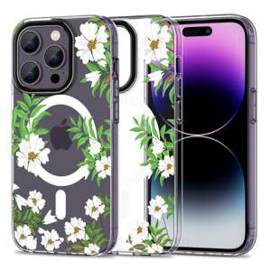 Husa Tech-protect Magmood MagSafe iPhone 14 Pro Max Spring Daisy Case