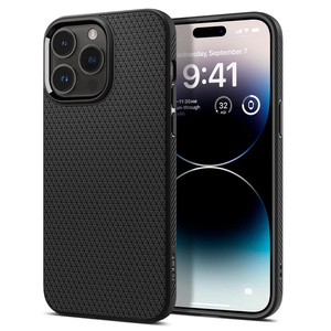 Husa Spigen Liquid Air iPhone MATTE 14 Pro Max negru