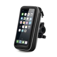 Wozinsky suport pentru telefon pentru biciclete, motociclete, scutere, negru (WBHBK7)