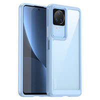 Case husa Spațiu exterior Xiaomi Poco F4 5G caz cu cadru flexibil albastru