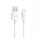 Cablu USAMS USAMS U-Turn USB-C 2A 1m alb