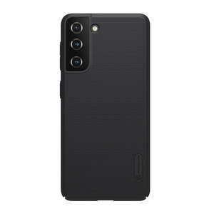 Husa Nillkin Super Frosted Shield pentru Samsung Galaxy S21 (negru)