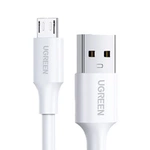 Cablu UGREEN Micro USB Micro USB-A QuickCharge 3.0 2.4A 1m Alb