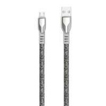Dudao cablu împletitură USB - micro USB 5 A 1 m gri (L3PROM gri)