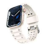 Strap strap Apple Watch Curea Triple Protection Ultra, SE, 8, 7, 7, 6, 5, 4, 3, 2, 1 (49, 45, 44, 42 mm) brățară cu bandă bej