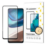 folie sticla ecran Case Wozinsky super-puternic Full Glue pentru întreg cu rama Friendly Motorola Moto G42 negru