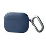 husa UNIQ Nexo Nexo AirPods Pro 2nd gen + cârlige pentru urechi silicon albastru/cazpian albastru