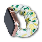 Bandă de material pentru ceasul 7 / 6 / 5 / 5 / 4 / 3 / 2 / SE (41 / 40 / 38mm) strap brățară de cauciuc brățară ananas